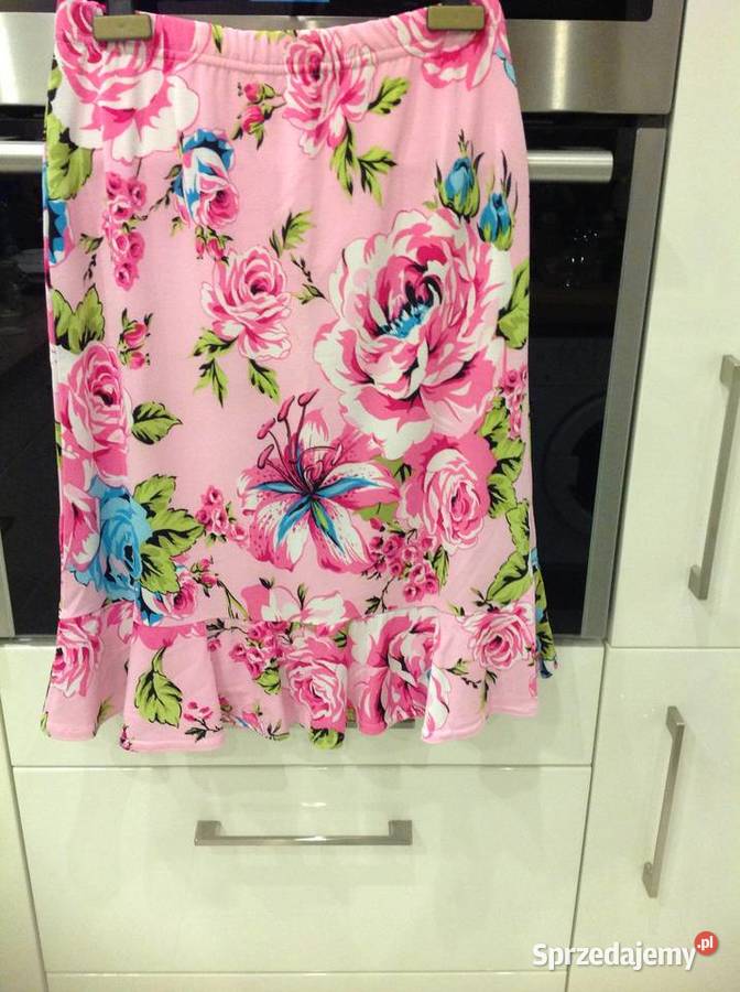 Spódnica z Falbaną Damska KLAUS DILKRATH S j Nowa Sól