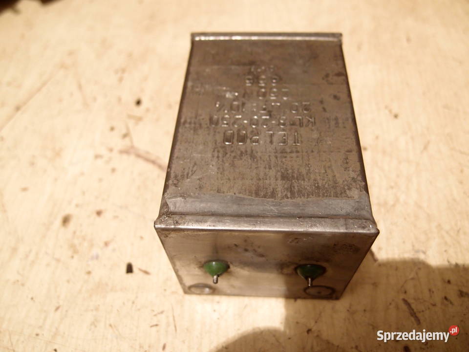 Kondensator Telpod KL320250 pojemność 20mikroF Elektronika łódzkie Łódź