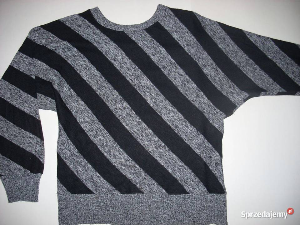 Sweter Sweterek czarny szary 40 L Swetry i golfy Nowy Sącz sprzedam