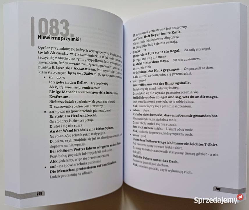 OGARNIJ NIEMIECKI Z HUMOREM Książki do nauki języka obcego Warszawa