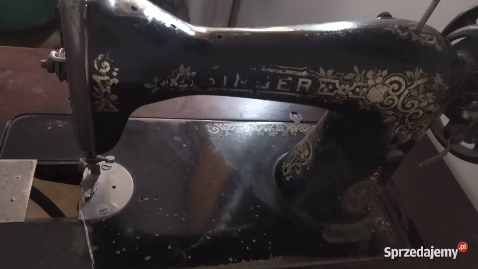 Stara maszyna do szycia SINGER z roku 1908 Chorzów
