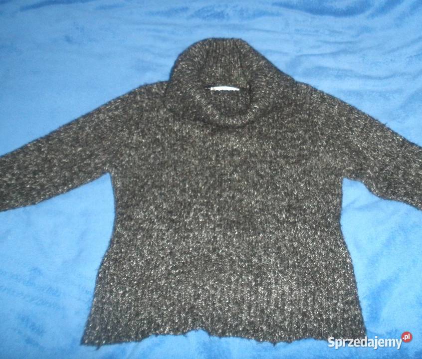 Golf damski szaroczarny niespodzianka Kraków