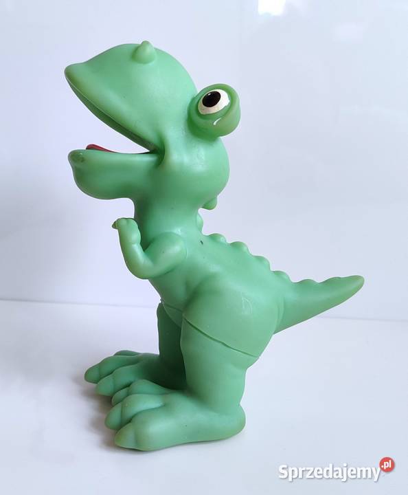 Dinozaur gumowy BonBon Matex Toys zielony 0+ śląskie Katowice