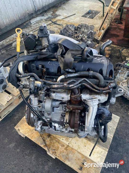 Silnik KOMPLETNY VW Transporter T5 25 TDI BPC wielkopolskie