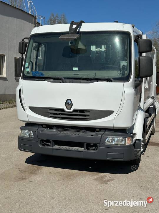 Renault Midlum śmieciarka 10m3 euro 5 manualna ASR (kontrola trakcji)