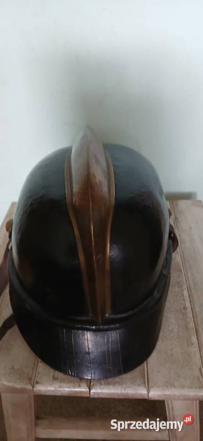 Zabytkowy hełm strażacki