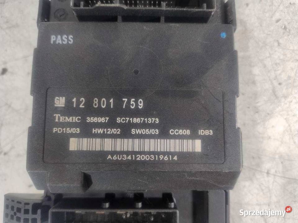 MODUŁ STEROWNIK BSI SAAB 93 93 12785597 wielkopolskie sprzedam