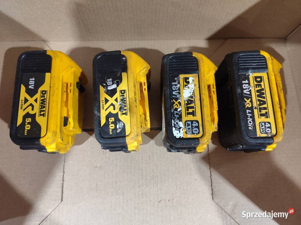 Akumulator bateria DeWALT 4Ah 5Ah 18V XR LIION Włodawa