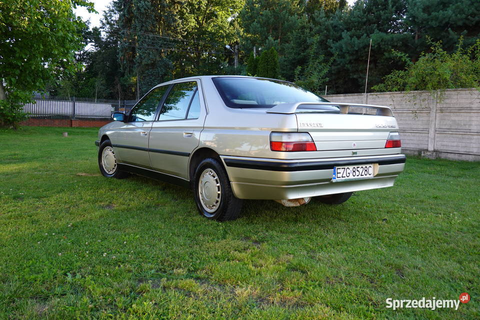 PEUGEOT 605 1991 30 V6 SRi 1 Właściciel radio Zgierz sprzedam