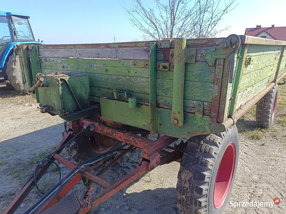 Przyczepa rolnicza Mack wywrotka nieuszkodzony Przyczepy rolnicze małopolskie Kraków
