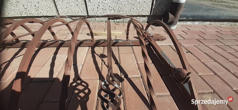 Barierki kute ocynkowane masywne OKAZJATANIO małopolskie Gorlice