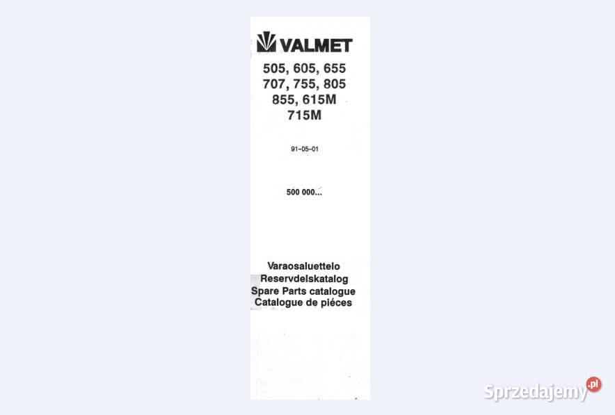 Valmet 615m 715m katalog części ciagnik Kielce