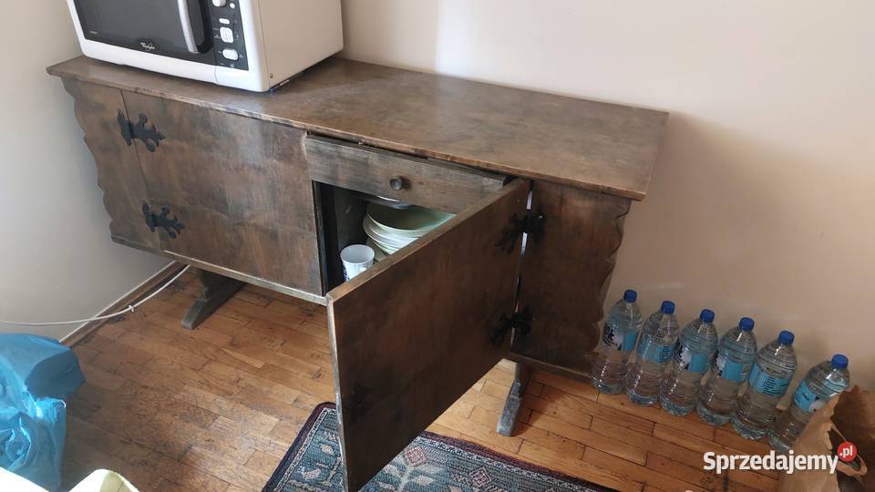 artystyczne meble Cepelia tzw siwaki artystyczna wielkopolskie Poznań