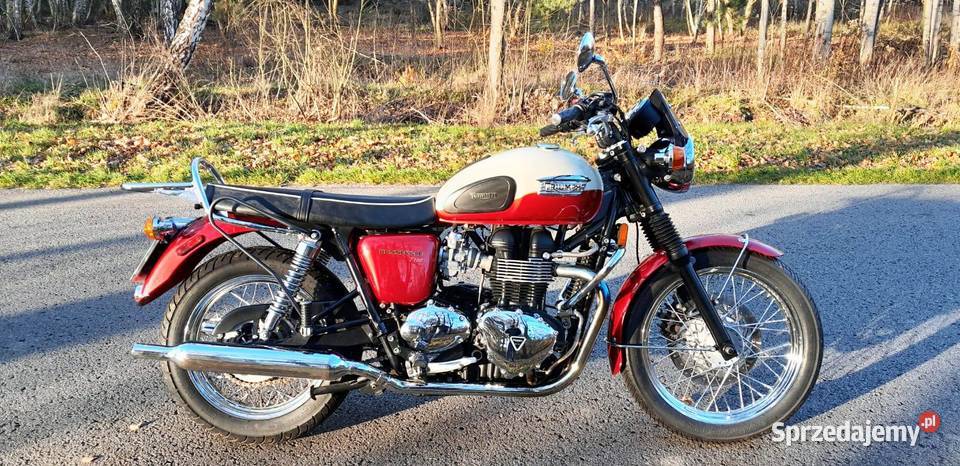 Triumph Bonneville T100 2012r 10000 zadbany Kielce