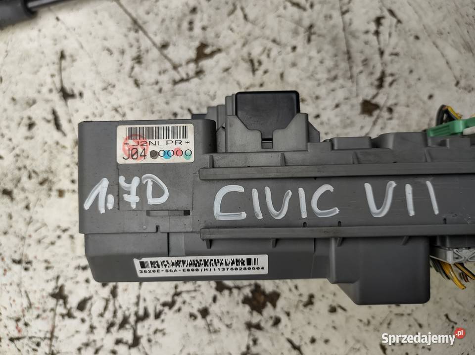 HONDA CIVIC VII 17cdti skrzynka bezpieczników Kielce
