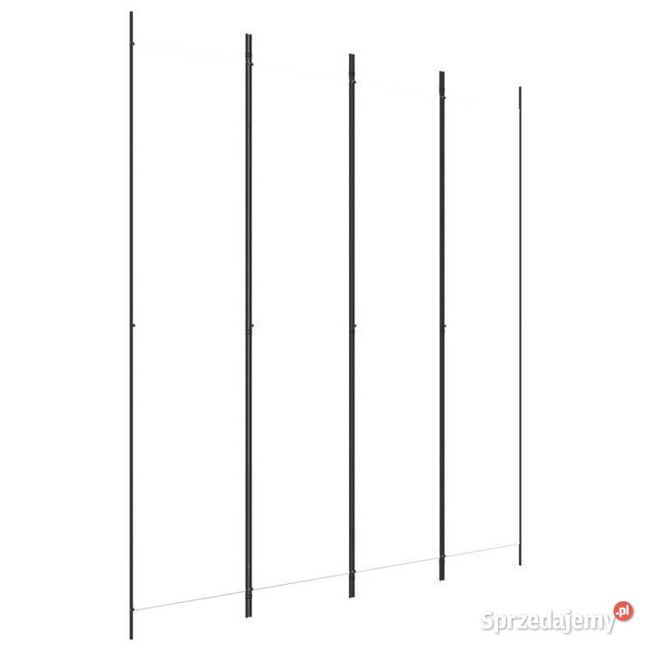 Parawan 4panelowy biały 200x220 tkanina WM350198