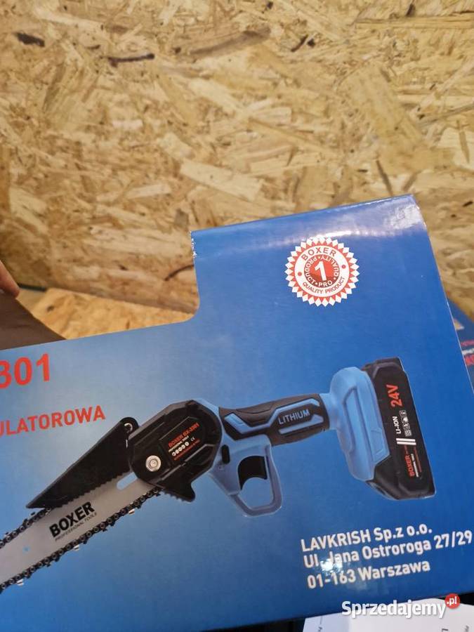 Piła Łańcuchowa Akumulatorowa PILARKA 2x AKU Elektryczne Głogowa