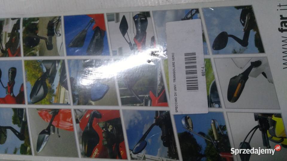 LUSTERKO FAR PRAWE ITALY HONDA KAWASAKI SUZUKI Bielsk Podlaski sprzedam
