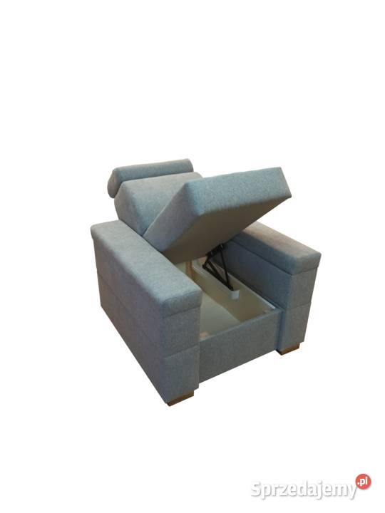 fotel tapicerowany boki z pojemnikami na wymiar Radom