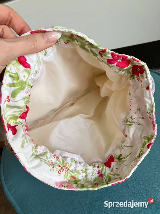 Kosmetyczka worek z lusterkiem Mary Kay kwiaty Nisko