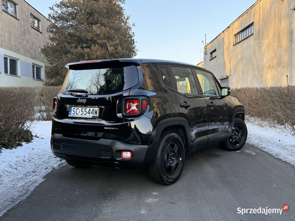 Jeep Renegade Sport 16 benzyna FWD manual salon manualna Częstochowa