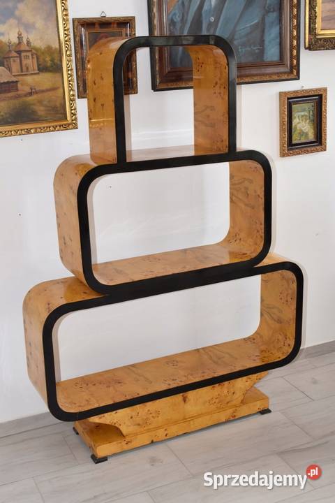 Komoda Regał Art Deco Szafka Pomocnik Biblioteka