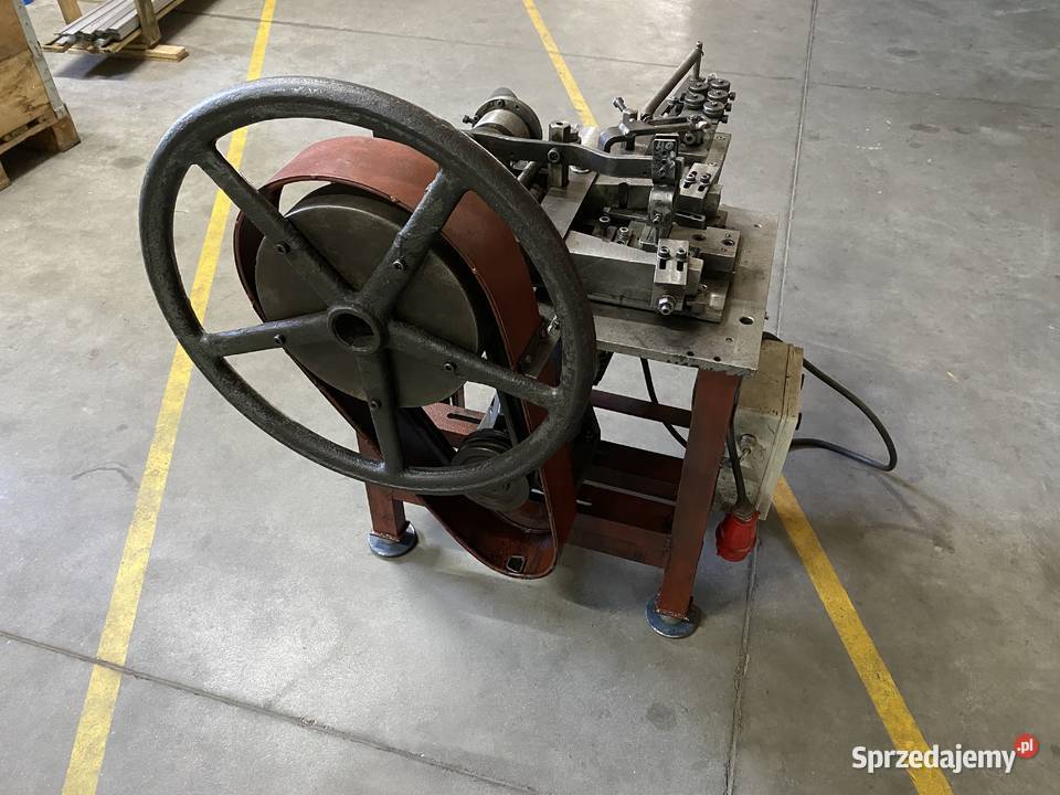 Automat do zaginania i cięcia drutu sprzedam