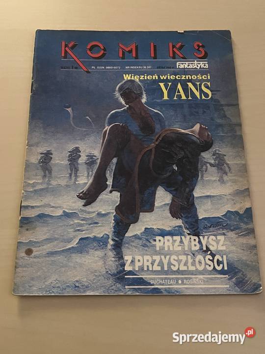 Komiks Fantastyka 11988 Yans Przybysz z Sierosław