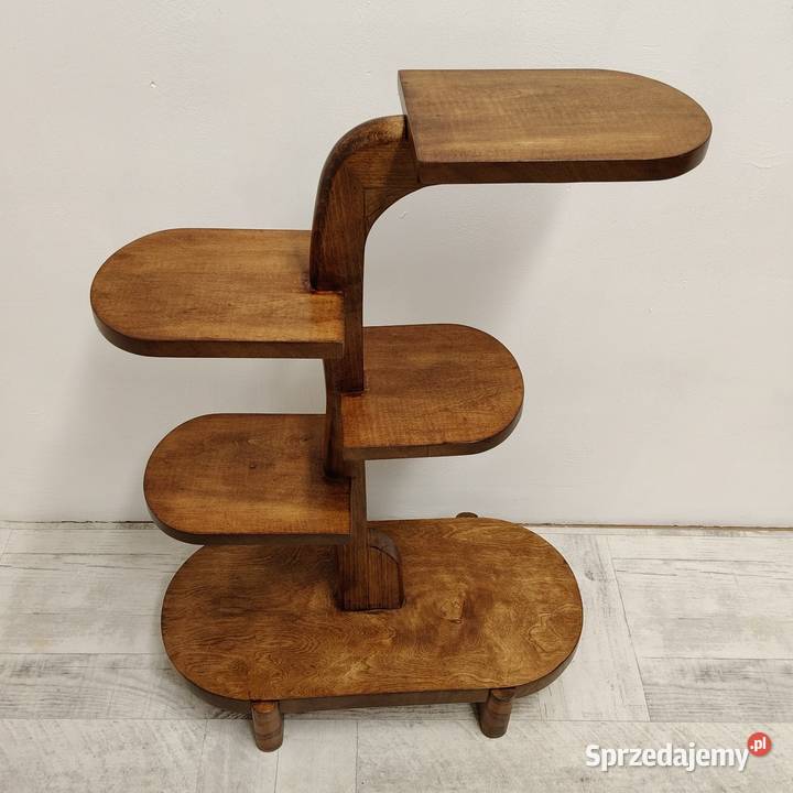 kwietnik art Deco podstawa pod kwiaty drewniana Pozostałe Radomsko