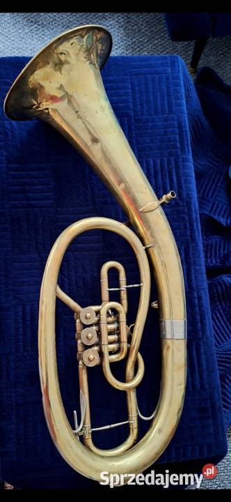 Tenorhorn Weltklang NRD VEB Blechblas und Muzyka Nowy Dwór Gdański
