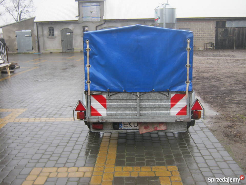 Przyczepka samochodowa dwukółka SUSKI łódzkie Bedlno