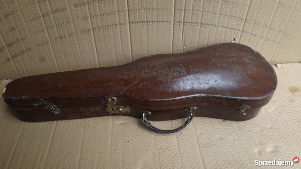 Stare pokrowce na skrzypce Antyki Grodziczno