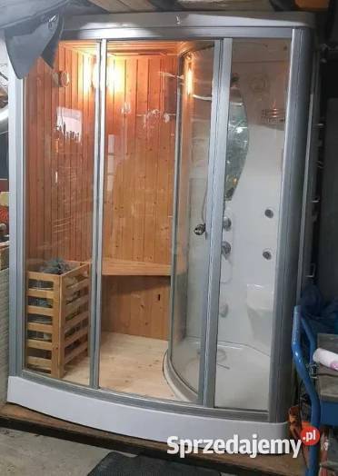 Sauna z prysznicem 2w1 fińska parowa Prysznic