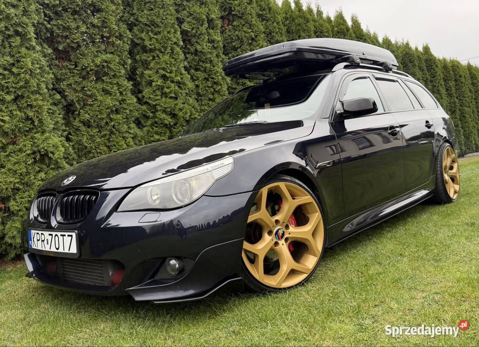 JEDYNA TAKA BMW E61 535D 400 MPakiet relingi dachowe Kraków