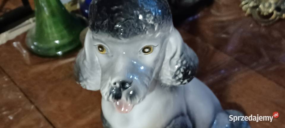 PUDEL CERAMIKA FIGURA BEZ SYGNATURY Poznań