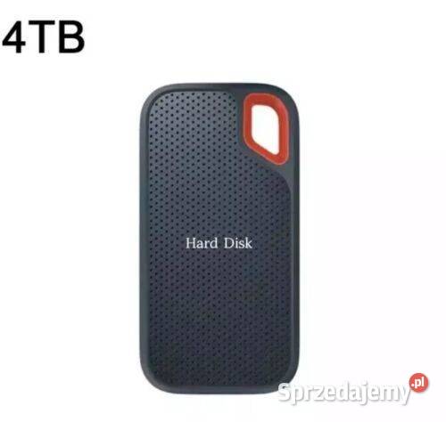 Dysk twardy zewnętrzny SSD 4TB HardDisk Portable zewnętrzny Gdańsk