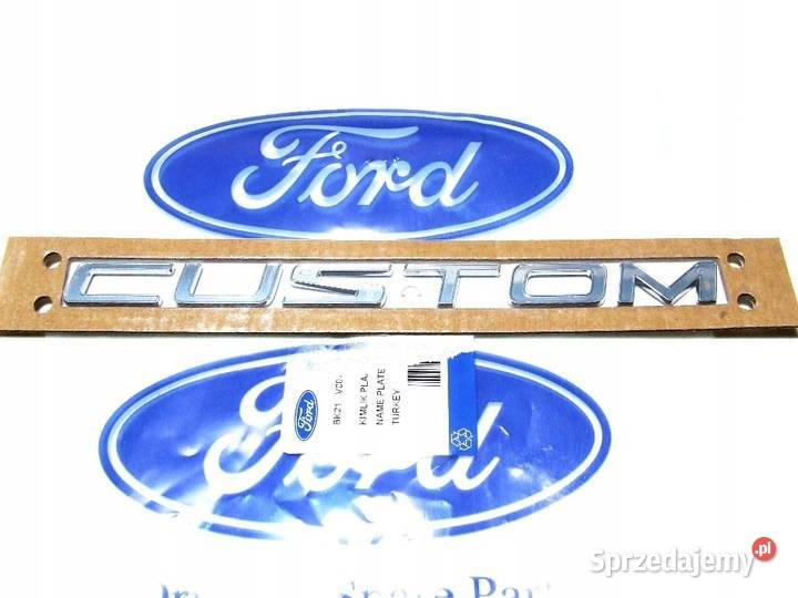 EMBLEMAT ZNACZEK NAPIS LOGO FORD TRANSIT CUSTOM dolnośląskie Głogów sprzedam