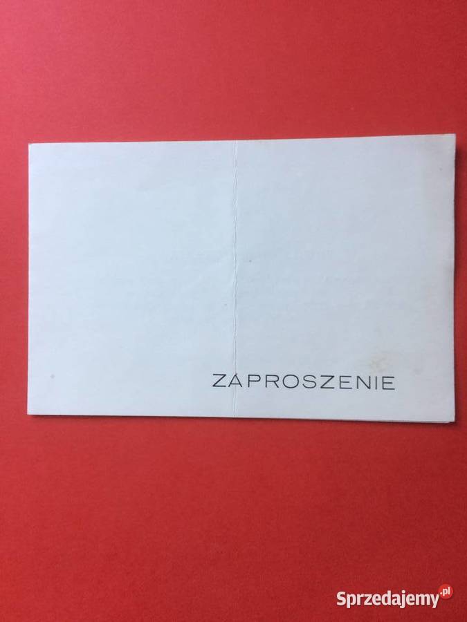 501 Zaproszenie Związek Harcerstwa Polskiego zachodniopomorskie