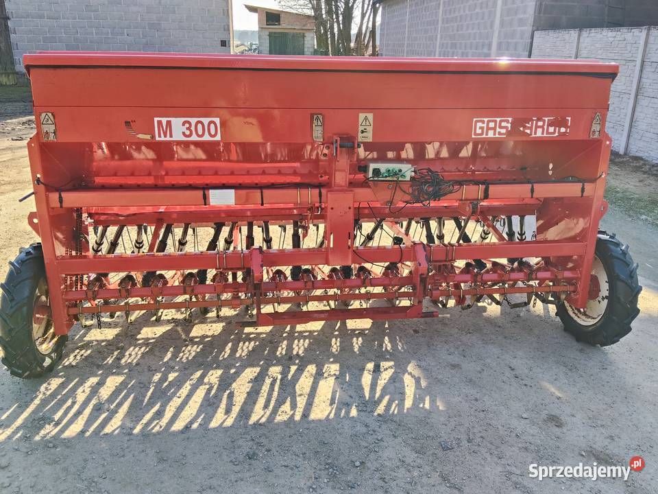 Siewnik zbozowy Gaspardo M300 3m LADNYY Konin sprzedam