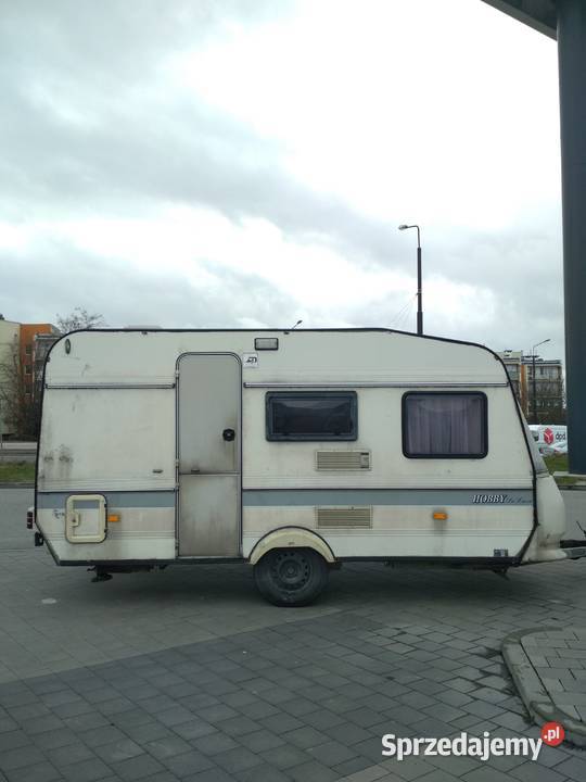 Zarejestrowana przyczepa kempingowa Hobby Hobby Krasnystaw