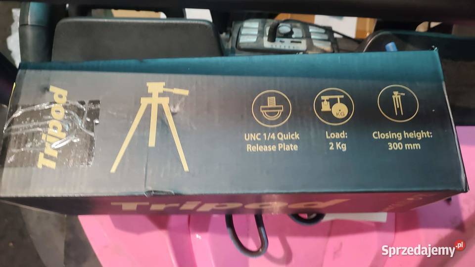 Statyw tripod z gwintem UNC 14 Książ Wielkopolski