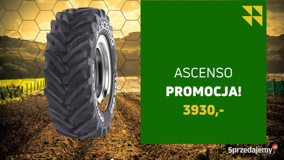 NOWA OPONA ASCENSO 54065R38 153D TDR 650 TL pomorskie Gdańsk sprzedam