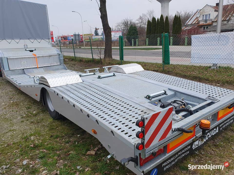 MACUGA NACZEPA NISKOPODWOZIOWA LAWETA LADOWNOSC Rok produkcji 2024 Tarnobrzeg