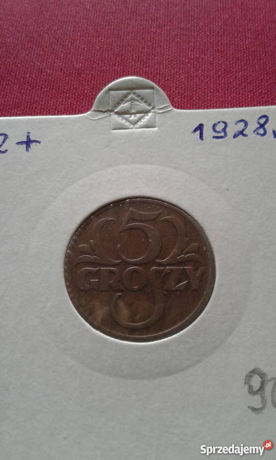 5 groszy 1928 rOryginałsuper Konin