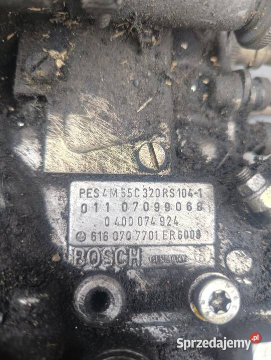 Pompa wtryskowa Me cedes 24d Kaczka Mb100 w123 Sławno