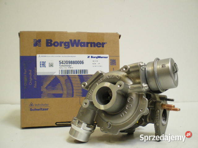 Turbosprężarka BorgWarner KKK 54389700002 Siedlce