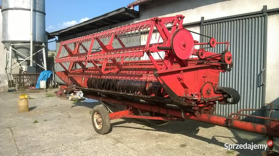 kombajn Bizon Z056 przystawka do kukurydzy Oblęgorek