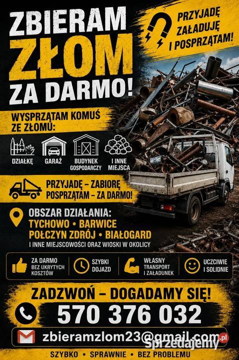 Zbieram złom Usługi