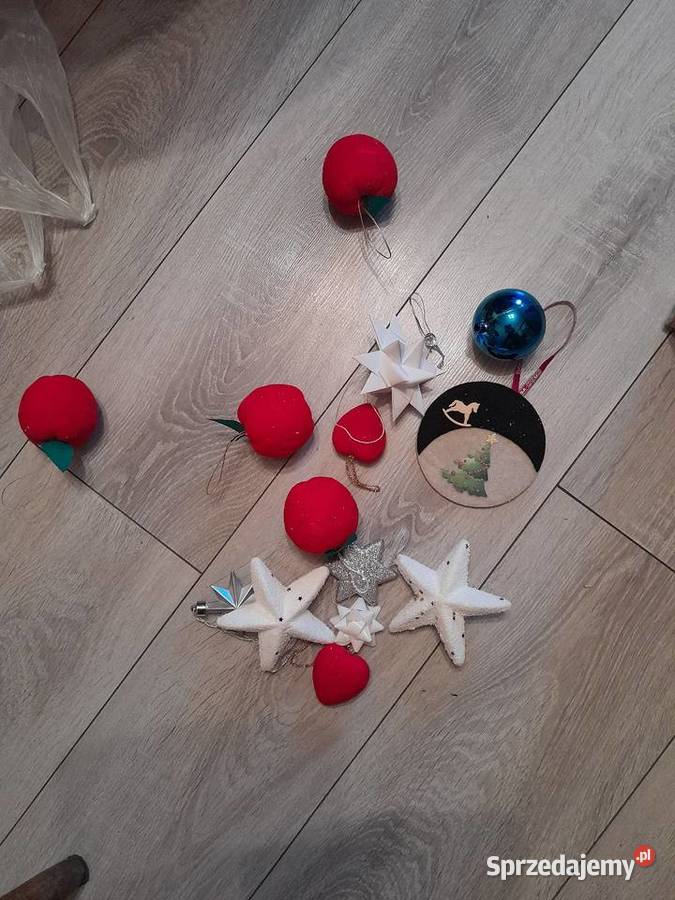 Ozdoby choinkowe z prl Solca Wielka