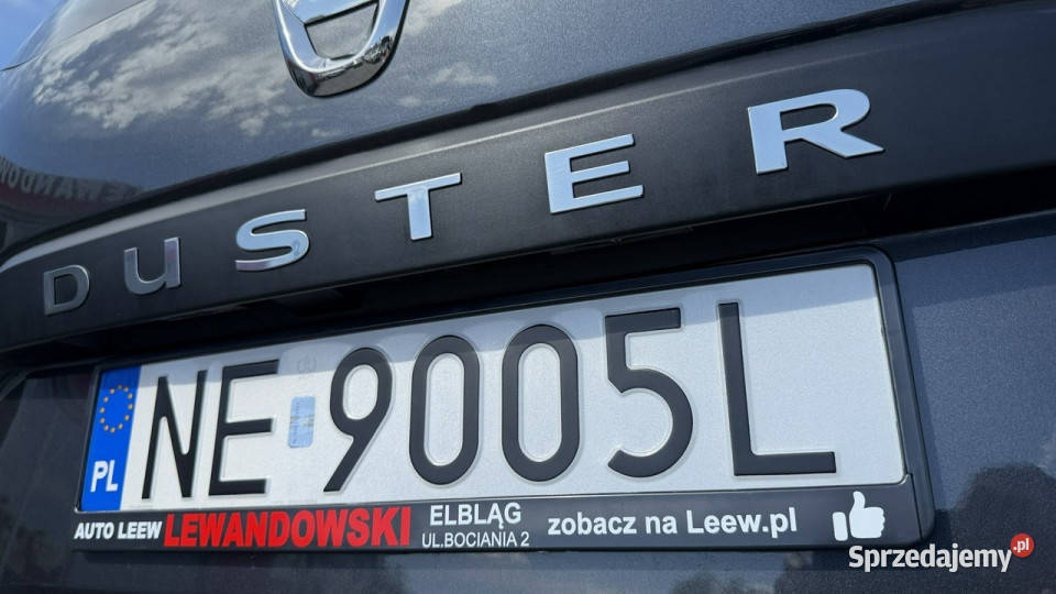Dacia Duster Diesel Zarejestrowany Ubezpieczony Elbląg